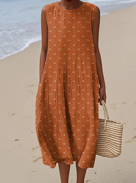 Vestido sencillo con florecitas