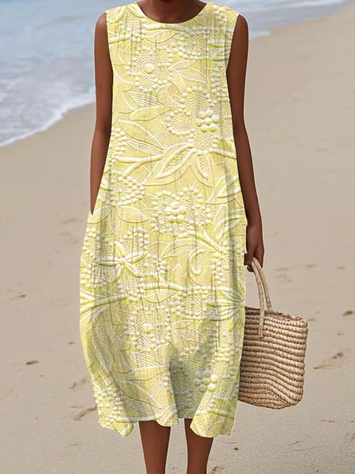 Vestido veraniego estampado