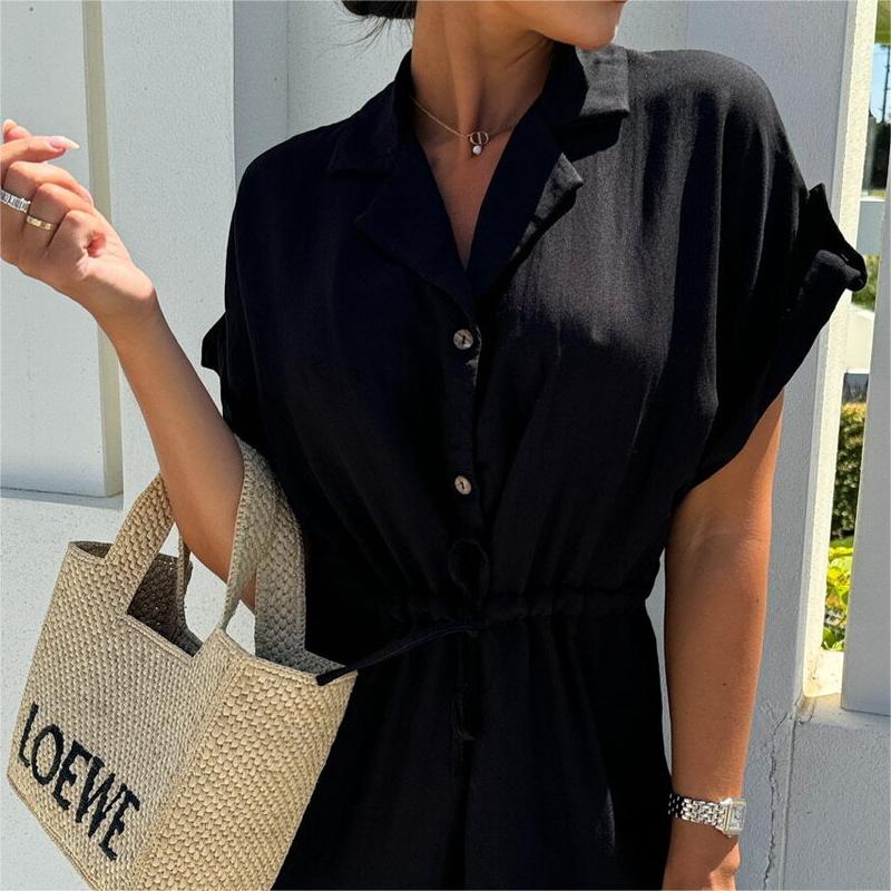 Anna | Vestido Plisado con Cintura Definida