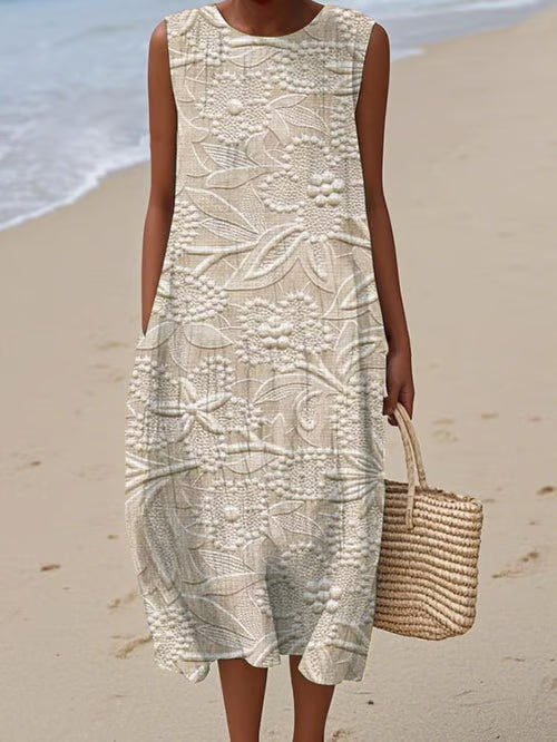 Vestido veraniego estampado