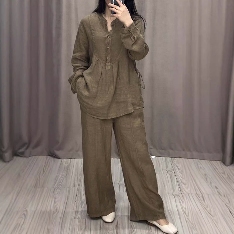 Anaïs | Look de verano en lino