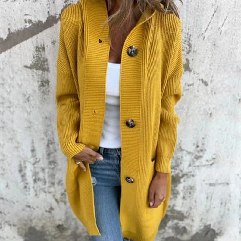 🍂Ofertas de Otoño🍂Chaqueta de punto con capucha para mujeres🥳